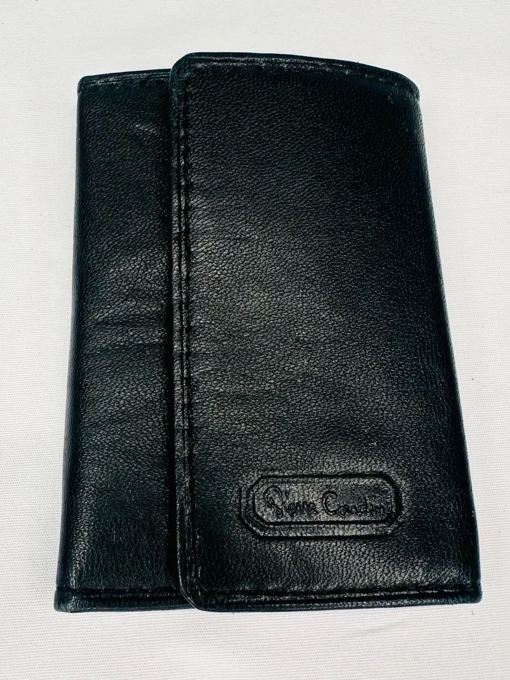 Pierre Cardin Black Leather Bifold Wallet